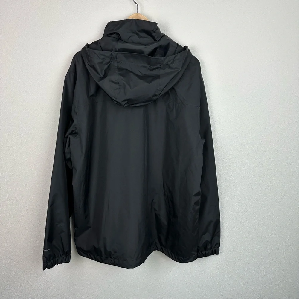 Eddie Bauer black‎ rain jacket